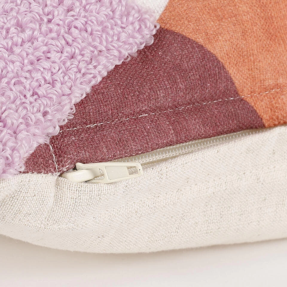 In The Mood Sangria Sierkussen - L55 X B35 Cm - Katoen - Lichtroze 4 In The Mood Sangria Sierkussen - L55 X B35 Cm - Katoen - Lichtroze - Afbeelding 4