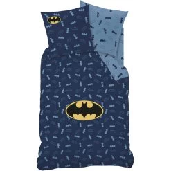 Batman Dekbedovertrek Iconic - Eenpersoons - 140 X 200 Cm - Katoen
