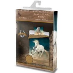 Animal Pictures Dekbedovertrek Paard - Eenpersoons - 140 X 200 Cm - Katoen -Bedbekleding schommelt. 1000044595 0102