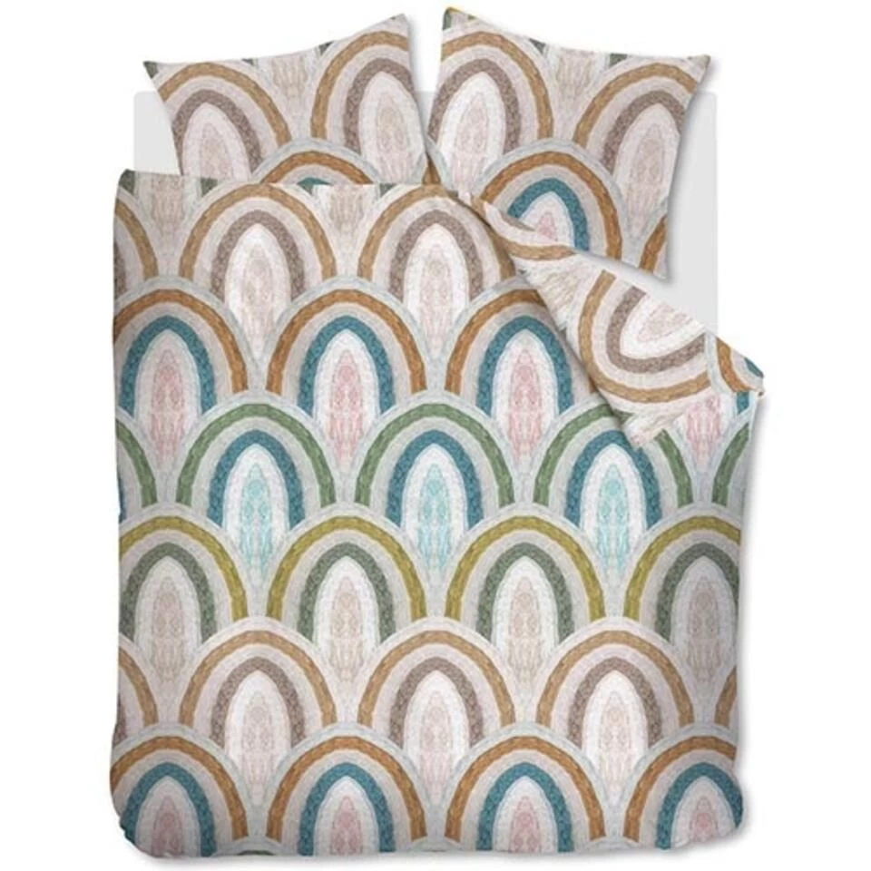 Ariadne At Home Dekbedovertrek Rainbow Brights-2-persoons (200 X 200/220 Cm) 1 Ariadne At Home Dekbedovertrek Rainbow Brights-2-persoons (200 X 200/220 Cm)