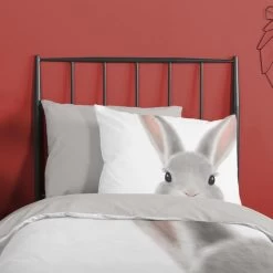 Good Morning Dekbedovertrek "Roger" - Wit - (140x220 Cm) 6 Good Morning Dekbedovertrek "Roger" - Wit - (140x220 Cm) -Bedbekleding schommelt. 1000045515 0102