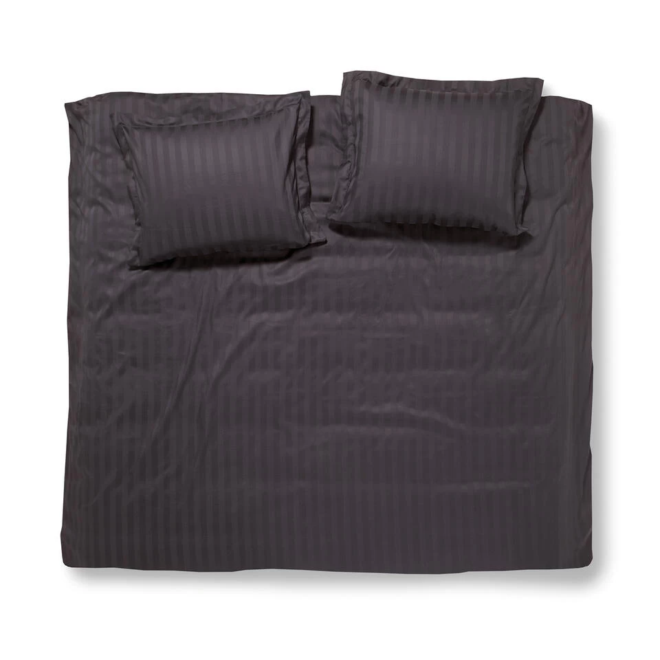 Damai Dekbedovertrek Katoen-satijn - 260x260/220cm - Grijs 1 Damai Dekbedovertrek Katoen-satijn - 260x260/220cm - Grijs