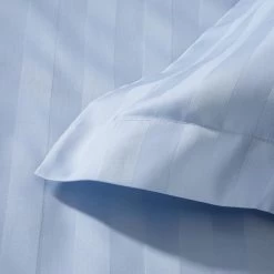 Damai Dekbedovertrek Katoen-satijn - 260x260/220cm - Blauw -Bedbekleding schommelt. 1000051417 0102