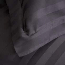 Damai Dekbedovertrek Katoen-satijn - 200x200/220cm - Grijs -Bedbekleding schommelt. 1000051424 0102