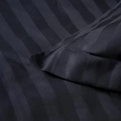 Damai Dekbedovertrek Katoen-satijn - 240 X 240/220cm - Zwart -Bedbekleding schommelt. 1000051871 0102