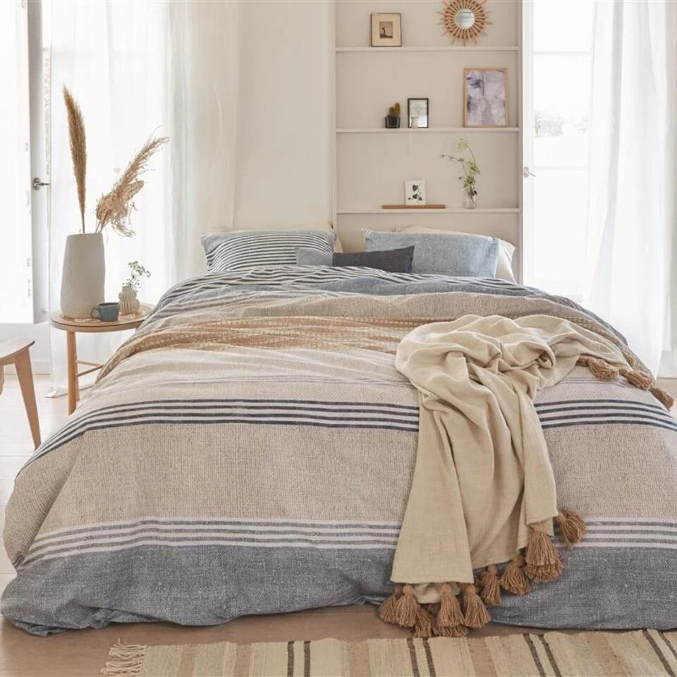 Ariadne At Home Dekbedovertrek Lin Pastel-Lits-jumeaux (240 X 200/220 Cm) 3 Ariadne At Home Dekbedovertrek Lin Pastel-Lits-jumeaux (240 X 200/220 Cm) - Afbeelding 3