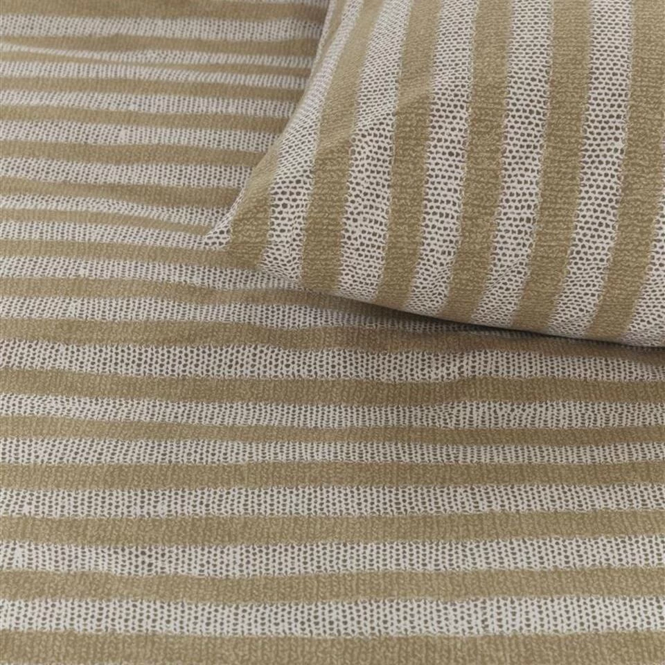 Ariadne At Home Dekbedovertrek Knit Stripes Naturel-1-persoons (140 X 200/220... 2 Ariadne At Home Dekbedovertrek Knit Stripes Naturel-1-persoons (140 X 200/220... - Afbeelding 2