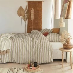 Ariadne At Home Dekbedovertrek Knit Stripes Naturel-1-persoons (140 X 200/220... 7 Ariadne At Home Dekbedovertrek Knit Stripes Naturel-1-persoons (140 X 200/220... -Bedbekleding schommelt. 1000052570 0103