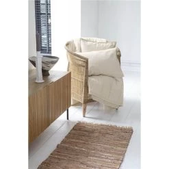 Walra - Plaid Luxury Touch - 240x260 Cm - Naturel -Bedbekleding schommelt. 1000054544 0102