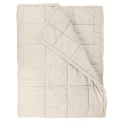 Walra - Plaid Luxury Touch - 240x260 Cm - Naturel