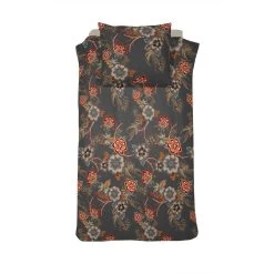 Cinderella Melanie - Dekbedovertrek - Katoen - 140x200/220 Cm - Anthracite