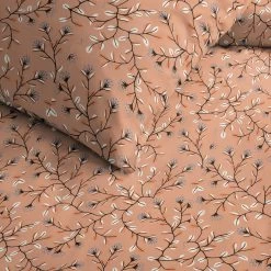 Cinderella Merel - Dekbedovertrek - Katoen - 200x200/220 Cm - Terra Rose -Bedbekleding schommelt. 1000055088 0102