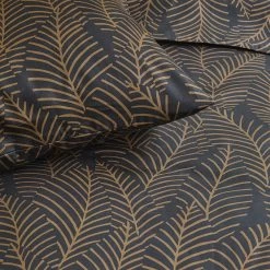 Damai Bellezza - Dekbedovertrek - Satijn - 260x200/220 Cm - Off Black -Bedbekleding schommelt. 1000055099 0102