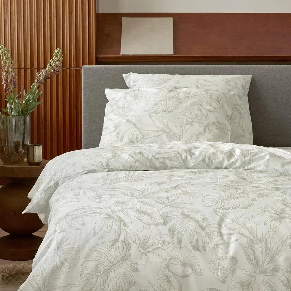 Cinderella Pacova - Dekbedovertrek - Katoen - 260x200/220 Cm - Natural 4 Cinderella Pacova - Dekbedovertrek - Katoen - 260x200/220 Cm - Natural - Afbeelding 4