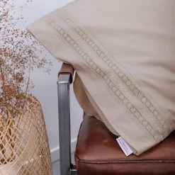 Town & Country Dekbedovertrek Camilla Zand-Lits-jumeaux (240 X 200/220 Cm) -Bedbekleding schommelt. 1000056541 0102