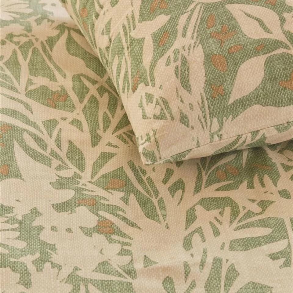 Ariadne At Home Dekbedovertrek Botanical Green-Lits-jumeaux (240 X 200/220 Cm) 2 Ariadne At Home Dekbedovertrek Botanical Green-Lits-jumeaux (240 X 200/220 Cm) - Afbeelding 2