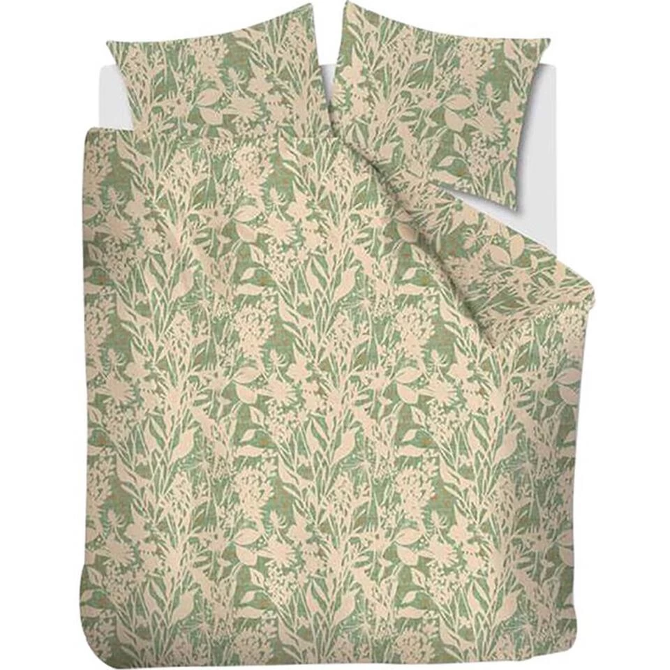 Ariadne At Home Dekbedovertrek Botanical Green-Lits-jumeaux (240 X 200/220 Cm) 1 Ariadne At Home Dekbedovertrek Botanical Green-Lits-jumeaux (240 X 200/220 Cm)