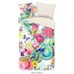 HIP Dekbedovertrek "Chess" - Multi - (140x220 Cm)