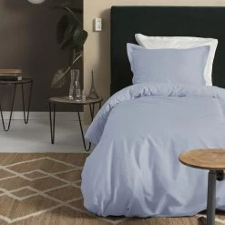 Cinderella Sundays - Dekbedovertrek - Satijn - 200x200/220 Cm - Soft Blue -Bedbekleding schommelt. 1000063536 0103