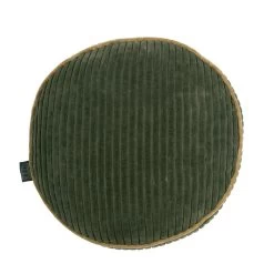 KAAT Amsterdam Sierkussen Perdy Olive Green - 40 X 40 Cm - Rond