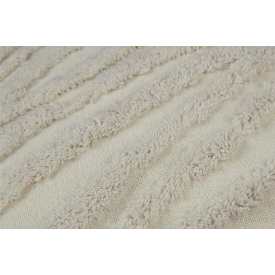 KAAT Amsterdam Sierkussen Marty Off-White - 45 X 45 Cm 4 KAAT Amsterdam Sierkussen Marty Off-White - 45 X 45 Cm - Afbeelding 4