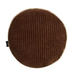 KAAT Amsterdam Sierkussen Perdy Brown - 40 X 40 Cm - Rond