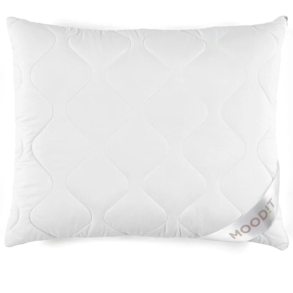 Moodit Orthopedisch Hoofdkussen Base - 50 X 60 Cm - Microvezel 1 Moodit Orthopedisch Hoofdkussen Base - 50 X 60 Cm - Microvezel