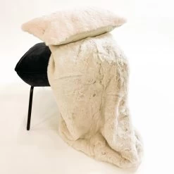 Plaid ZINZI 140x180 Cm Pumice Stone - Beige -Bedbekleding schommelt. 1000065192 0102