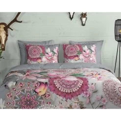 HIP Dekbedovertrek "Inaya" - Multi - (240x220 Cm) -Bedbekleding schommelt. 1000065863 0110