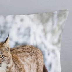 Good Morning Dekbedovertrek "Lynx" - Grijs - (140x220 Cm) -Bedbekleding schommelt. 1000065867 0103