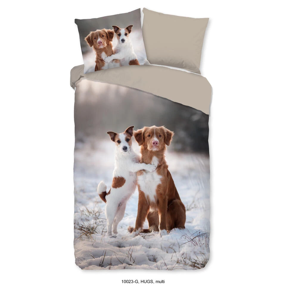 Good Morning Dekbedovertrek "Hugs" - Multi - (140x220 Cm) 1 Good Morning Dekbedovertrek "Hugs" - Multi - (140x220 Cm)