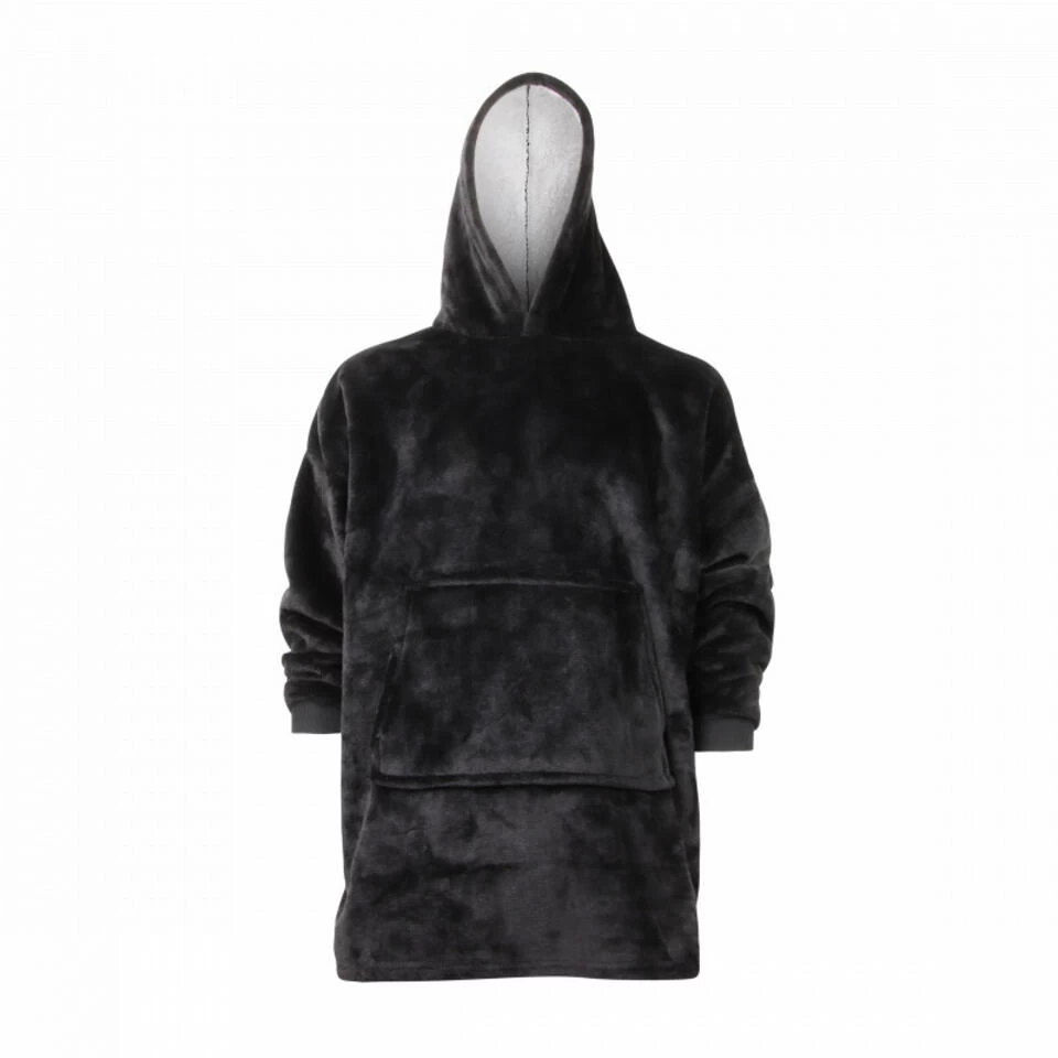 O'DADDY® Hoodie – Fleece Deken - Unisex - One Size Fits All - Zwart 1 O'DADDY® Hoodie – Fleece Deken - Unisex - One Size Fits All - Zwart