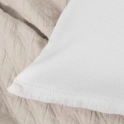 Town & Country Dekbedovertrek Chester Wafel Wit-2-persoons (200 X 200/220 Cm) -Bedbekleding schommelt. 1000071265 0102