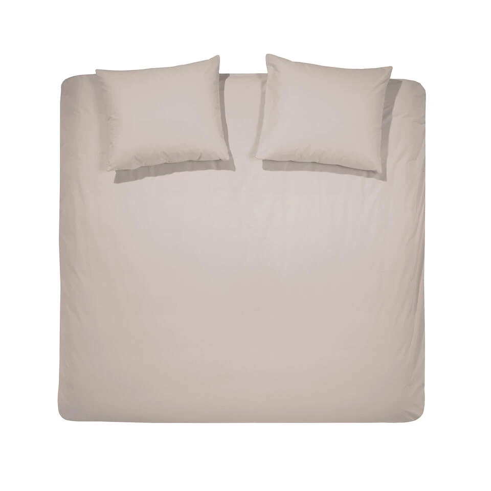 Cinderella Dekbedovertrek Flanel - 260x200/220 Cm - Taupe 1 Cinderella Dekbedovertrek Flanel - 260x200/220 Cm - Taupe