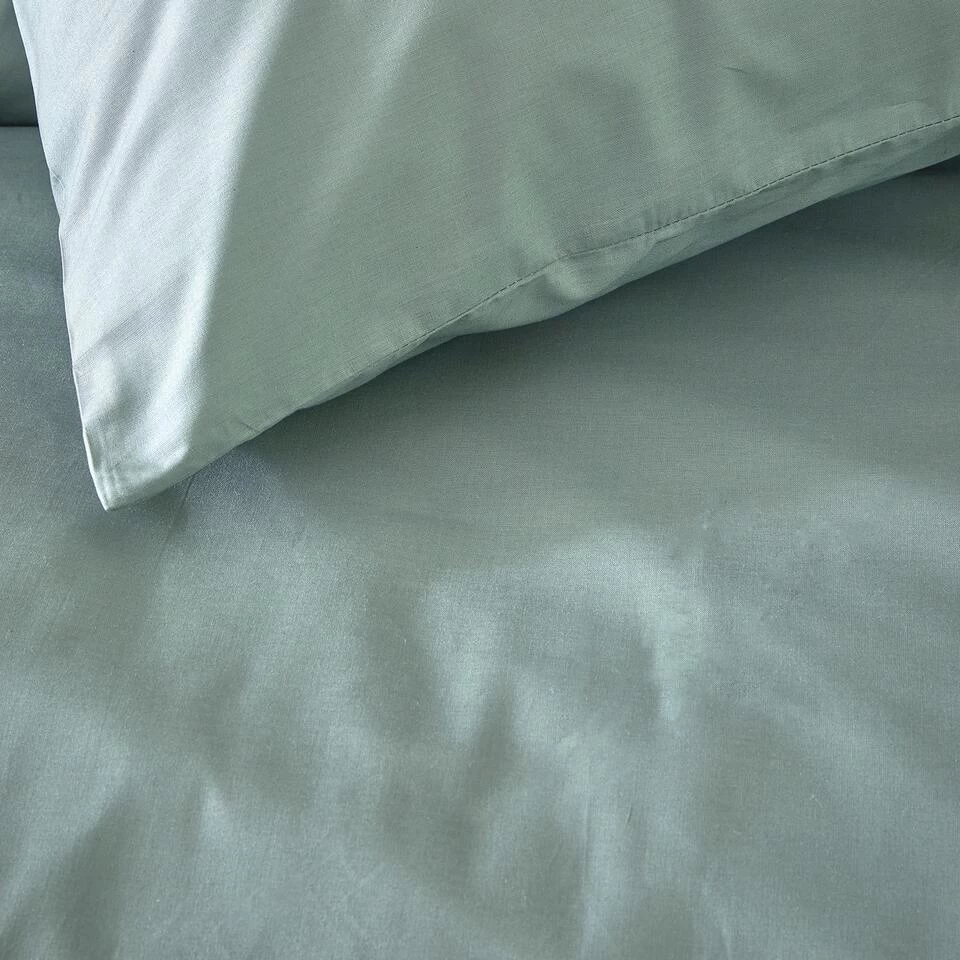 Cinderella Weekend - Dekbedovertrek - Katoen - 260x200/220 Cm - Mineral Green 3 Cinderella Weekend - Dekbedovertrek - Katoen - 260x200/220 Cm - Mineral Green - Afbeelding 3