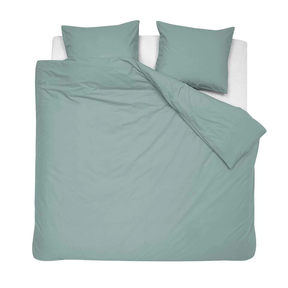 Cinderella Weekend - Dekbedovertrek - Katoen - 260x200/220 Cm - Mineral Green 1 Cinderella Weekend - Dekbedovertrek - Katoen - 260x200/220 Cm - Mineral Green
