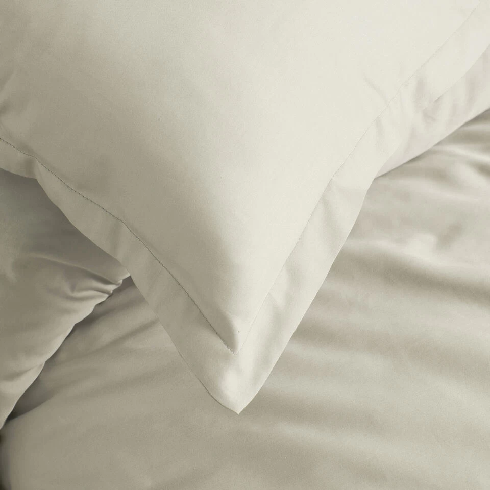 Cinderella Sundays - Dekbedovertrek - Satijn - 260x200/220 Cm - Light Sand 3 Cinderella Sundays - Dekbedovertrek - Satijn - 260x200/220 Cm - Light Sand - Afbeelding 3