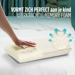Vitapur MemoDream Kinderkussen - 30x50 Cm -Bedbekleding schommelt. 1000080652 0111
