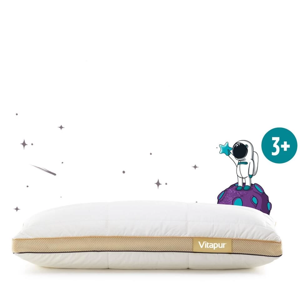 NEO Hybride Memory Foam Kinderkussen - 40x60 Cm 1 NEO Hybride Memory Foam Kinderkussen - 40x60 Cm