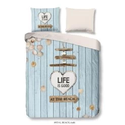 Good Morning Dekbedovertrek "Beach" - Multi - (200x220 Cm)