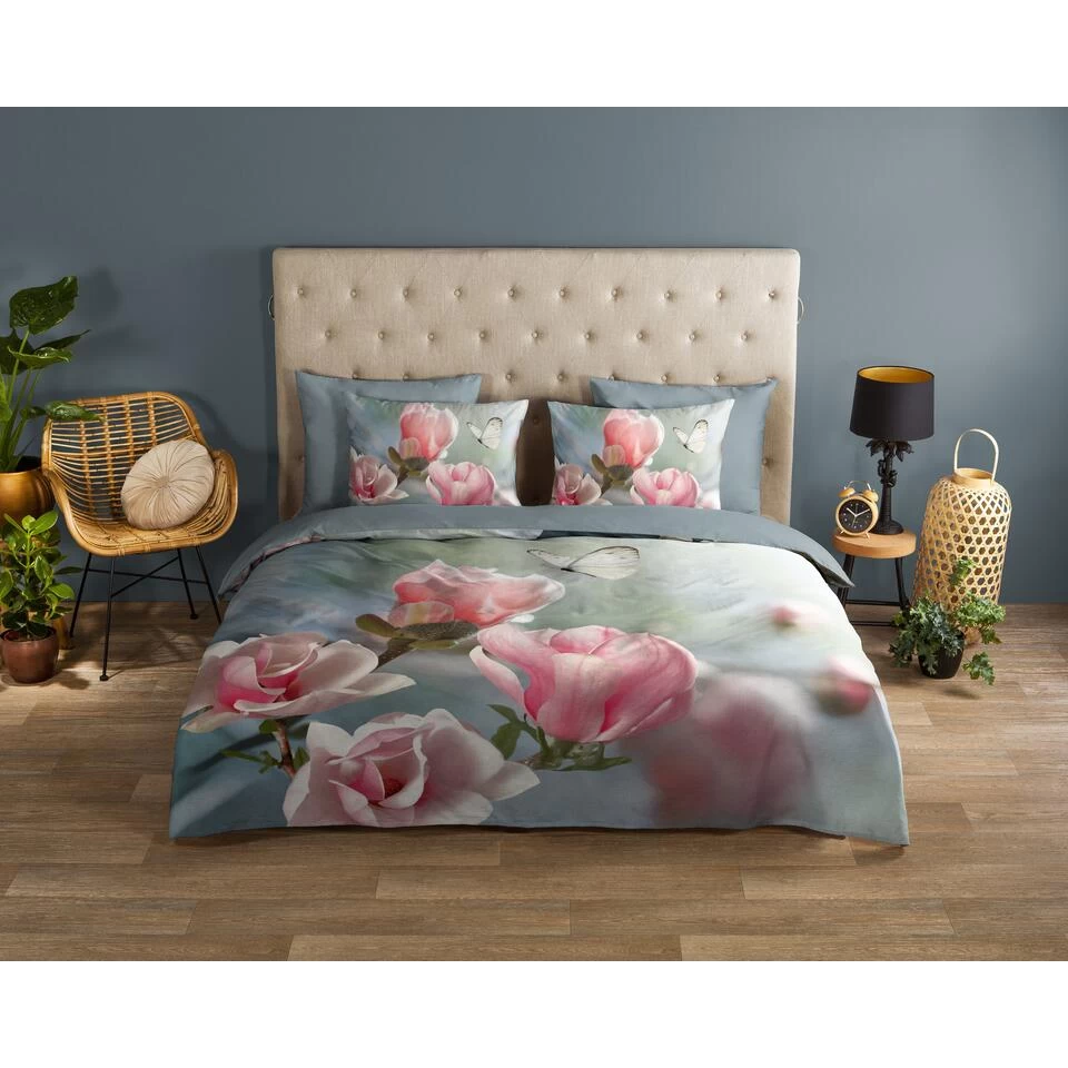 Good Morning Dekbedovertrek "Close" - Multi - (200x220 Cm) 2 Good Morning Dekbedovertrek "Close" - Multi - (200x220 Cm) - Afbeelding 2