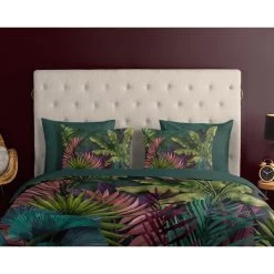 Good Morning Dekbedovertrek "Marina" - Groen - (240x220 Cm) -Bedbekleding schommelt. 1000083368 0110