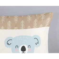 Good Morning Dekbedovertrek "Woodland" - Multi - (140x220 Cm) -Bedbekleding schommelt. 1000083371 0111