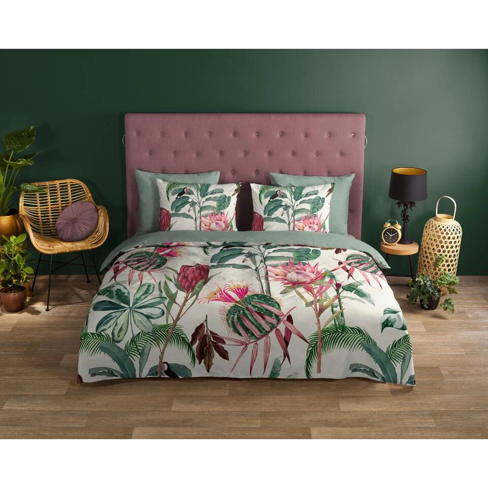 Good Morning Dekbedovertrek "Coco" - Multi - (140x220 Cm) 2 Good Morning Dekbedovertrek "Coco" - Multi - (140x220 Cm) - Afbeelding 2