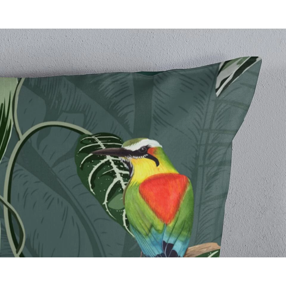 Good Morning Dekbedovertrek "Charlotte" - Groen - (200x220 Cm) 4 Good Morning Dekbedovertrek "Charlotte" - Groen - (200x220 Cm) - Afbeelding 4