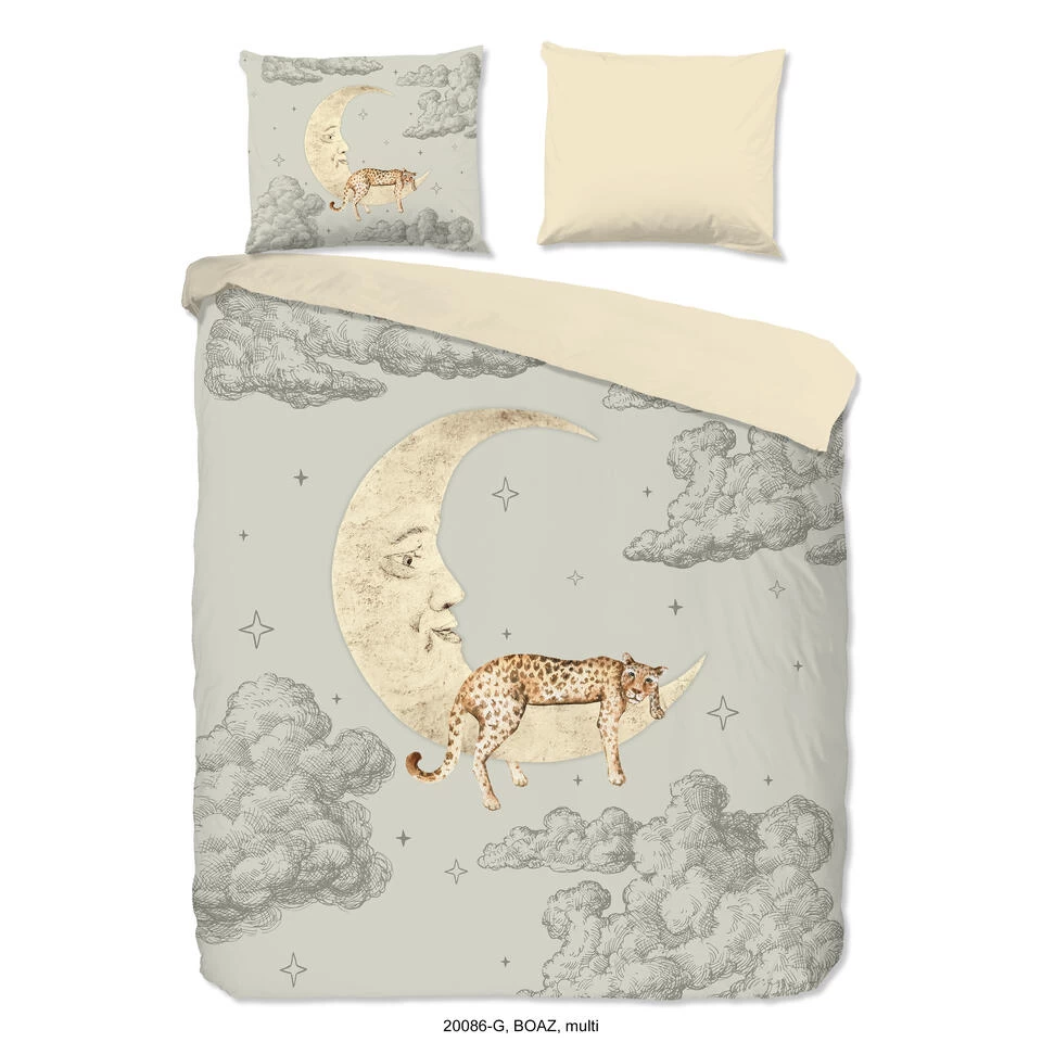 Good Morning Dekbedovertrek "Boaz" - Multi - (200x220 Cm) 1 Good Morning Dekbedovertrek "Boaz" - Multi - (200x220 Cm)