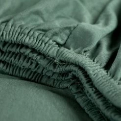 Cinderella - Hoeslaken (tot 25 Cm) - Jersey - 160x200 Cm - Green -Bedbekleding schommelt. 1000085909 0102
