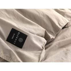 BLCKOUT Dekbedovertrek Oslo - 240x200/220 - Zand 5 BLCKOUT Dekbedovertrek Oslo - 240x200/220 - Zand -Bedbekleding schommelt. 1000086679 0102