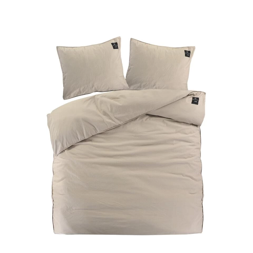 BLCKOUT Dekbedovertrek Oslo - 240x200/220 - Zand 1 BLCKOUT Dekbedovertrek Oslo - 240x200/220 - Zand