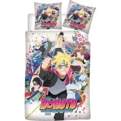 Naruto Dekbedovertrek Boruto - Eenpersoons - 140 X 200 Cm - Polyester